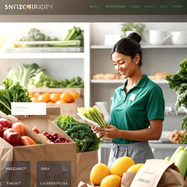 Smartphone mit aislearrow-App und Einkaufsliste